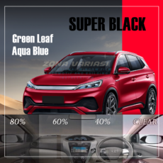Super Black Kaca Film - Meningkatkan Privasi & Efisiensi Energi | Green Leaf