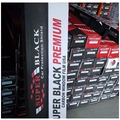 kaca film super black